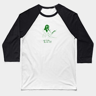 Mischief Maker: Elfie's Antics Baseball T-Shirt